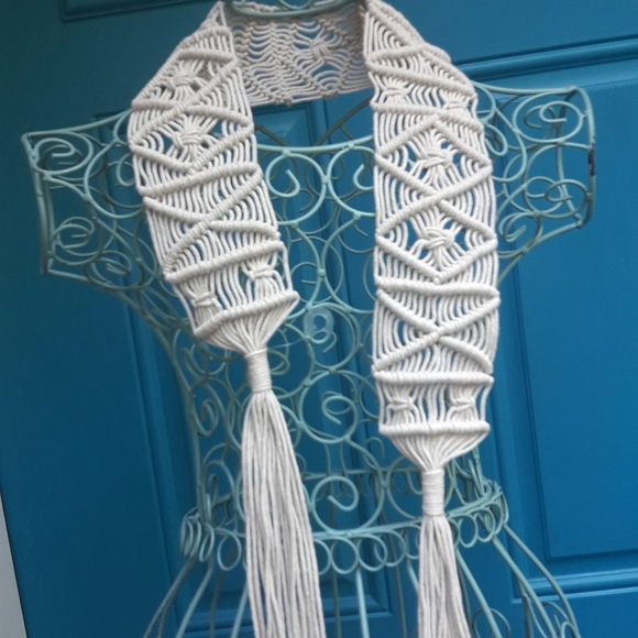 Macrame Belt Woven Boho Hippie Clothes Fringe Sash - Picture 9 of 16